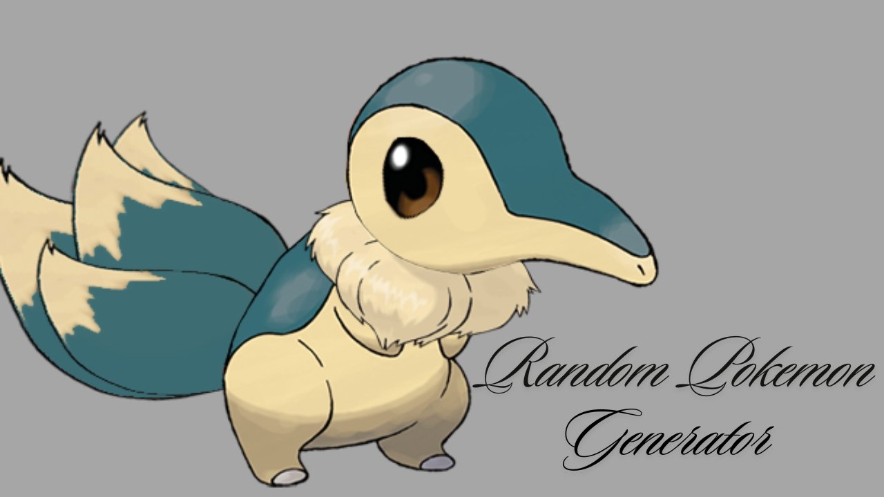 Random Pokemon Generator